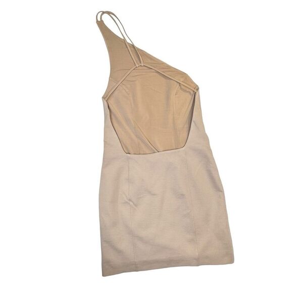 NEW Gauge81 Colorado One Shoulder Mini Dress Natural Size XS - Picture 9 of 12